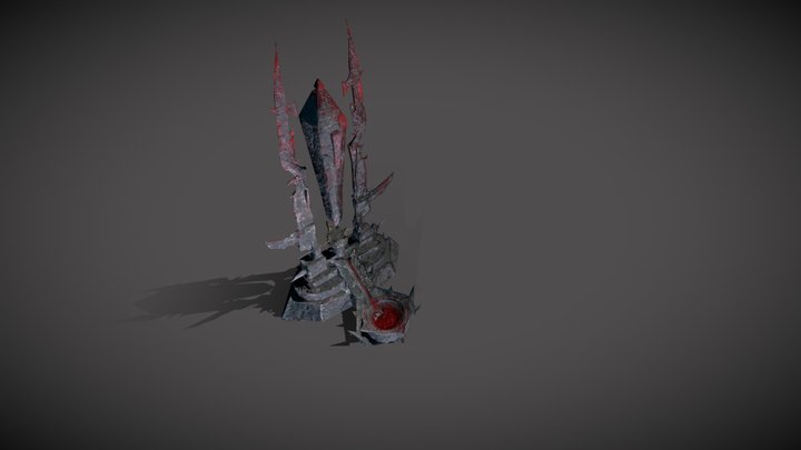Altar_Mesh_LP 3D Model