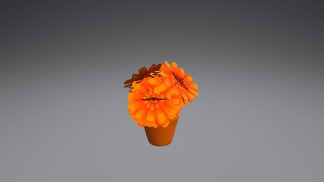 Cempaflowerfinal03 3D Model