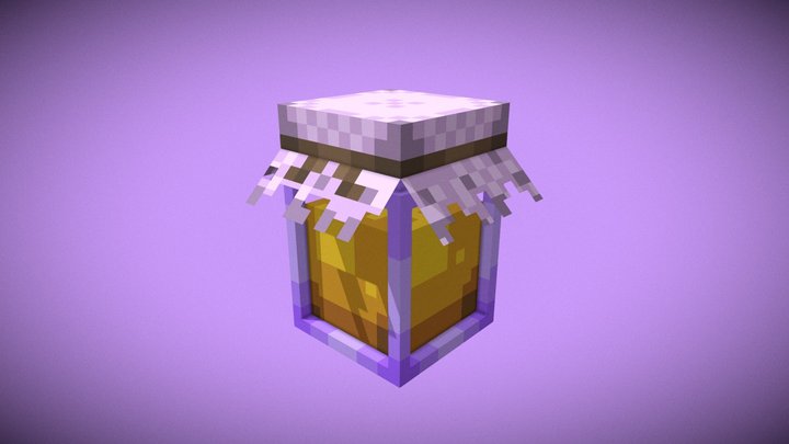 Honey Jar 3D Model