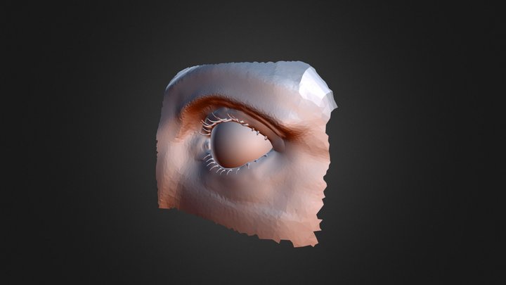 Day 8: Eye | Sculpt January 18 3D Model