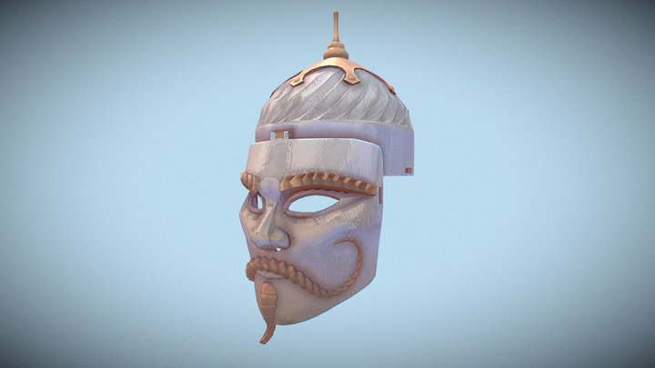 Cuman Helm 3D Model