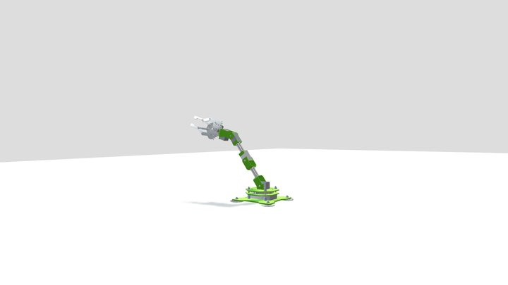 Brazo Robot Anacris 3D Model