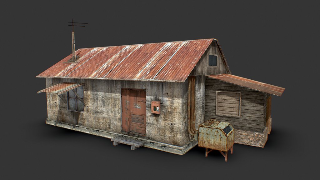 Low | House | Building | Apocalypse | Dirty