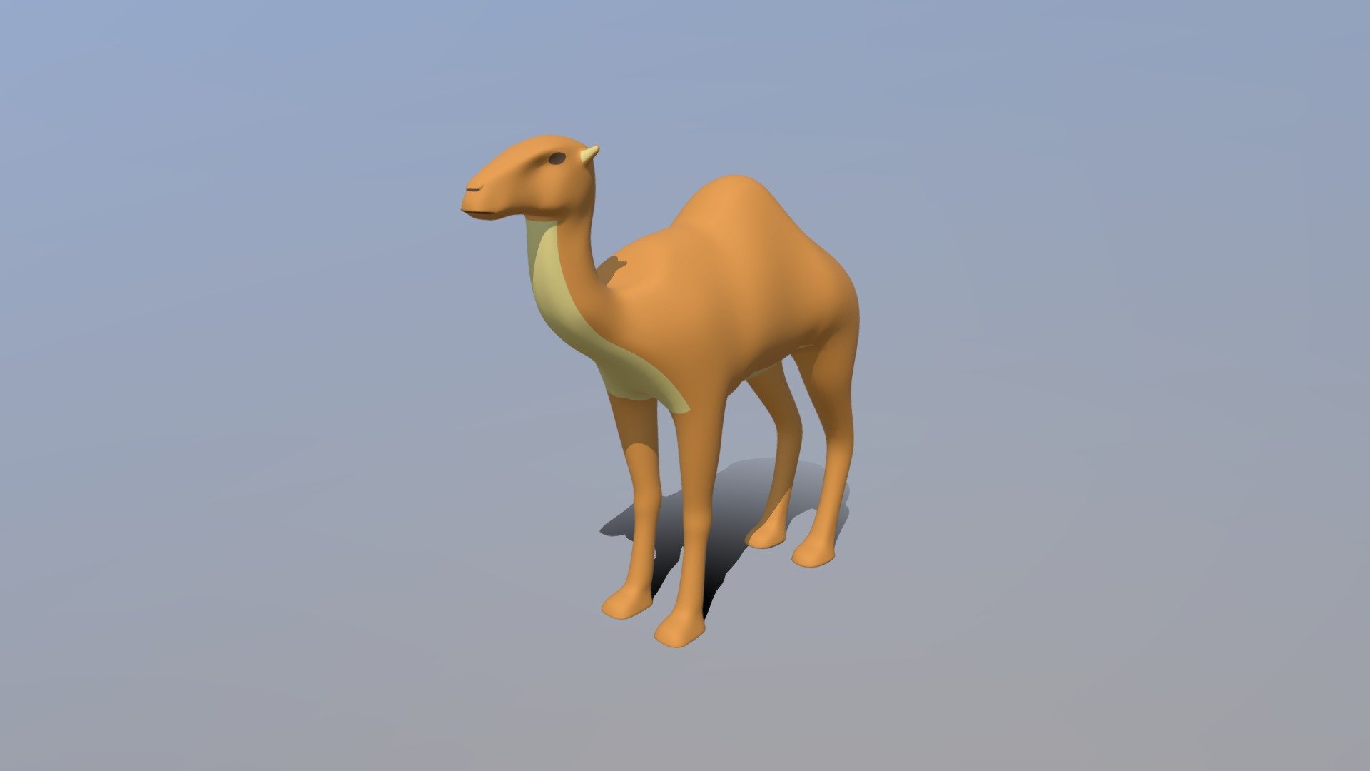 Cartoon Camel 3D model - Buy Royalty Free 3D model by chroma3d (@vendol21)  [a4babef]