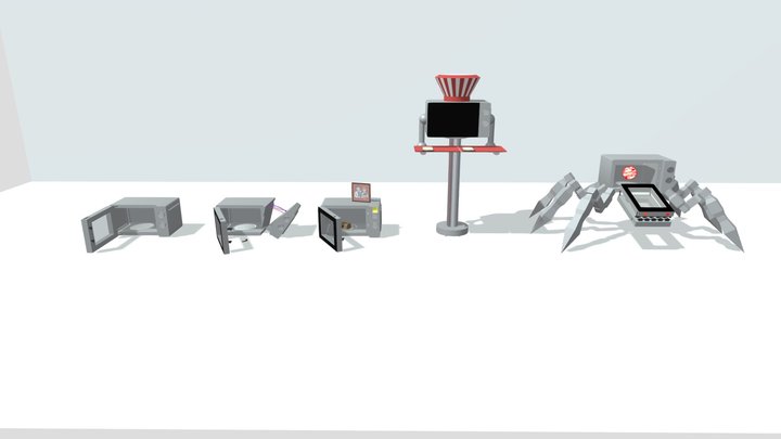 Вторичные формы_001 3D Model