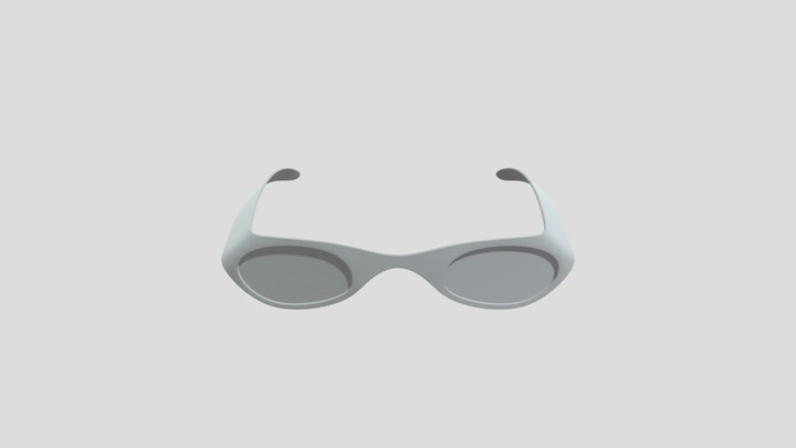 Glass 眼睛 3D Model