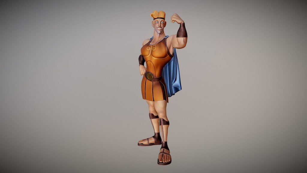 Hercules Test — Sketchfab embed 3D viewer