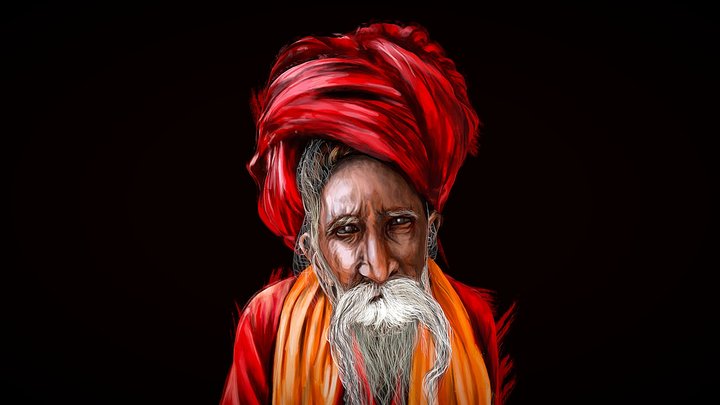 Painting Effect 3D Model