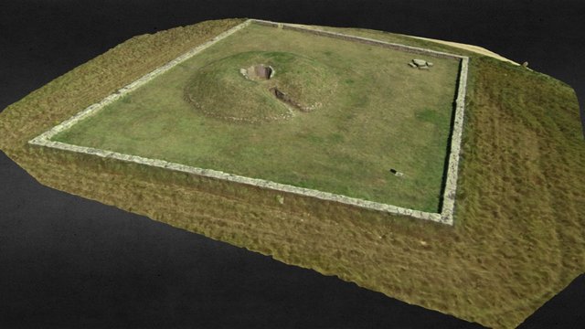 Dolmen de La Cabaña (Burgos) 3D Model