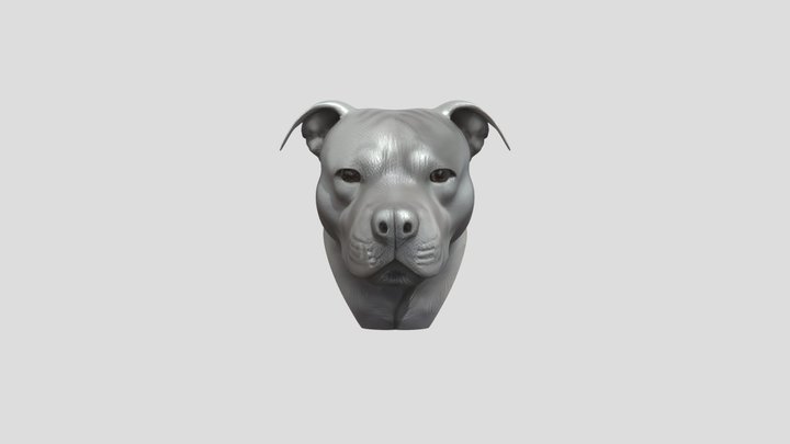 dog sculpture 3D Model