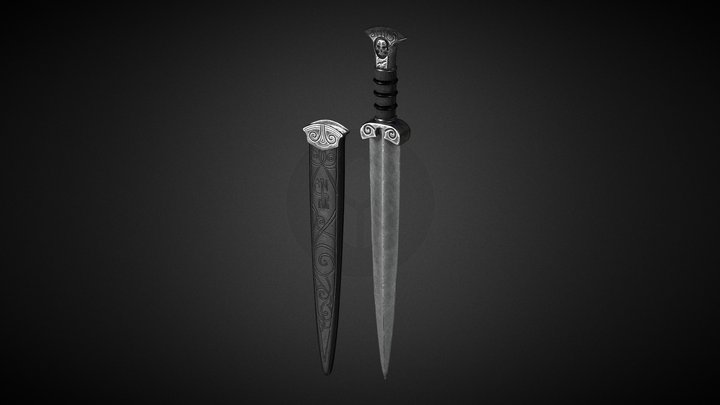 Wizard's_Dagger 3D Model