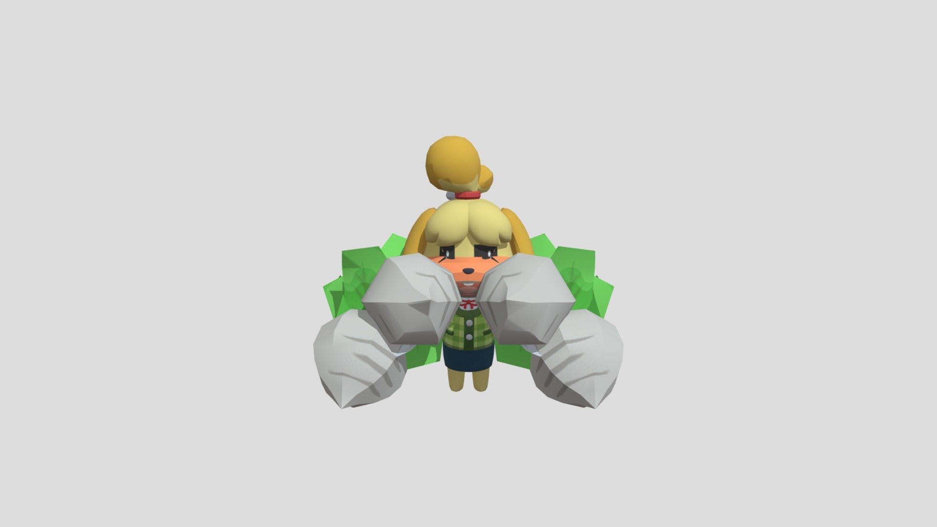 Isabelle Smash bros ultimate (READ DESC) Download Free 3D model by