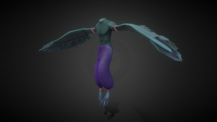 HeadlessTengu 3D Model