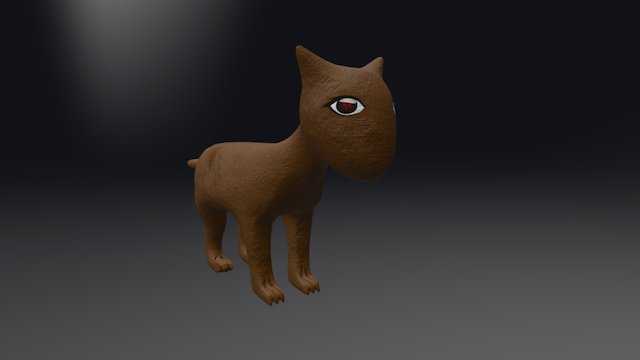 Test Dog 3D Model
