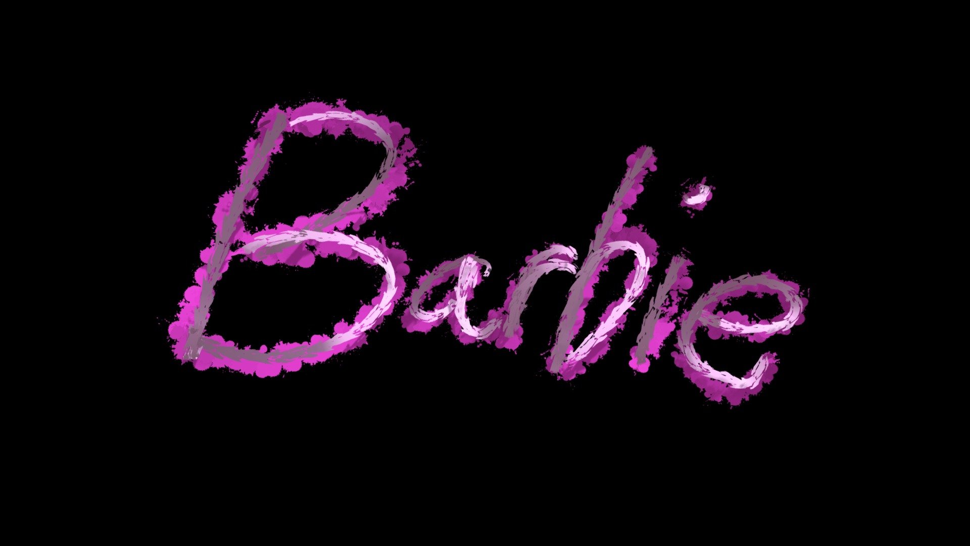 Barbie ® Logo - 3D model by wesleytrisnadi (@wesleytrisnadi) [a4be57b], image size:1920x1080