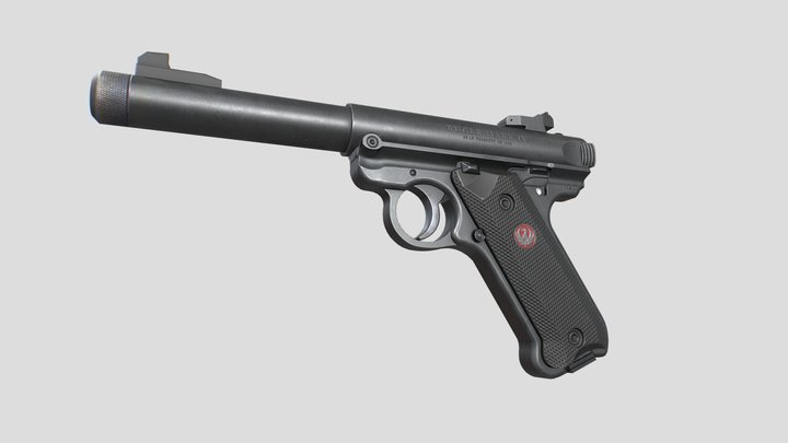 Ruger LCP Modelo 3D - Baixar Arma no