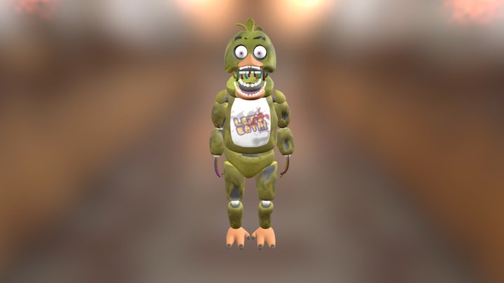 Old Chica 3D Model