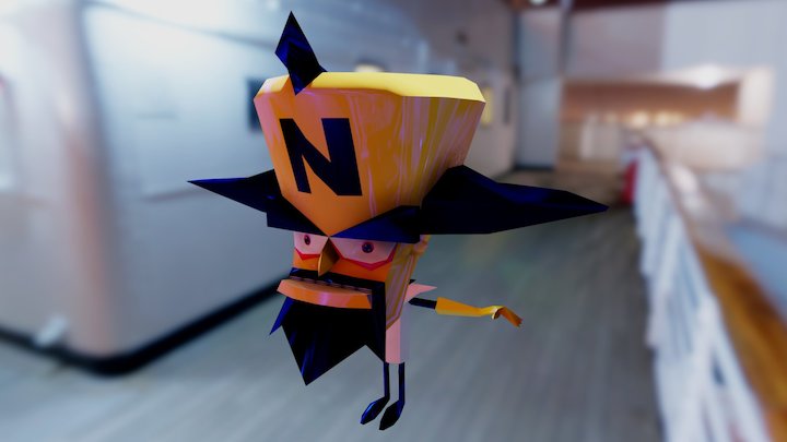 Dr_Neo_Cortex_PS1 3D Model