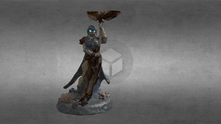 Sanctioned Psyker 3D Model