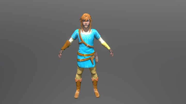 Link Lowpoly modeling 3D Model