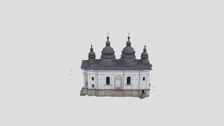 Frumoasa monastery church - Iasi, RO 3D Model