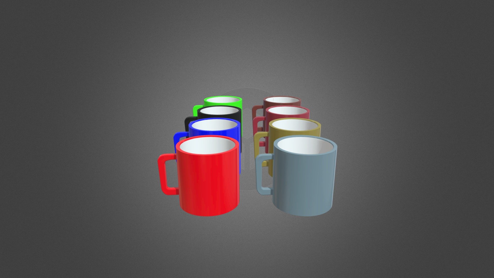 cups set