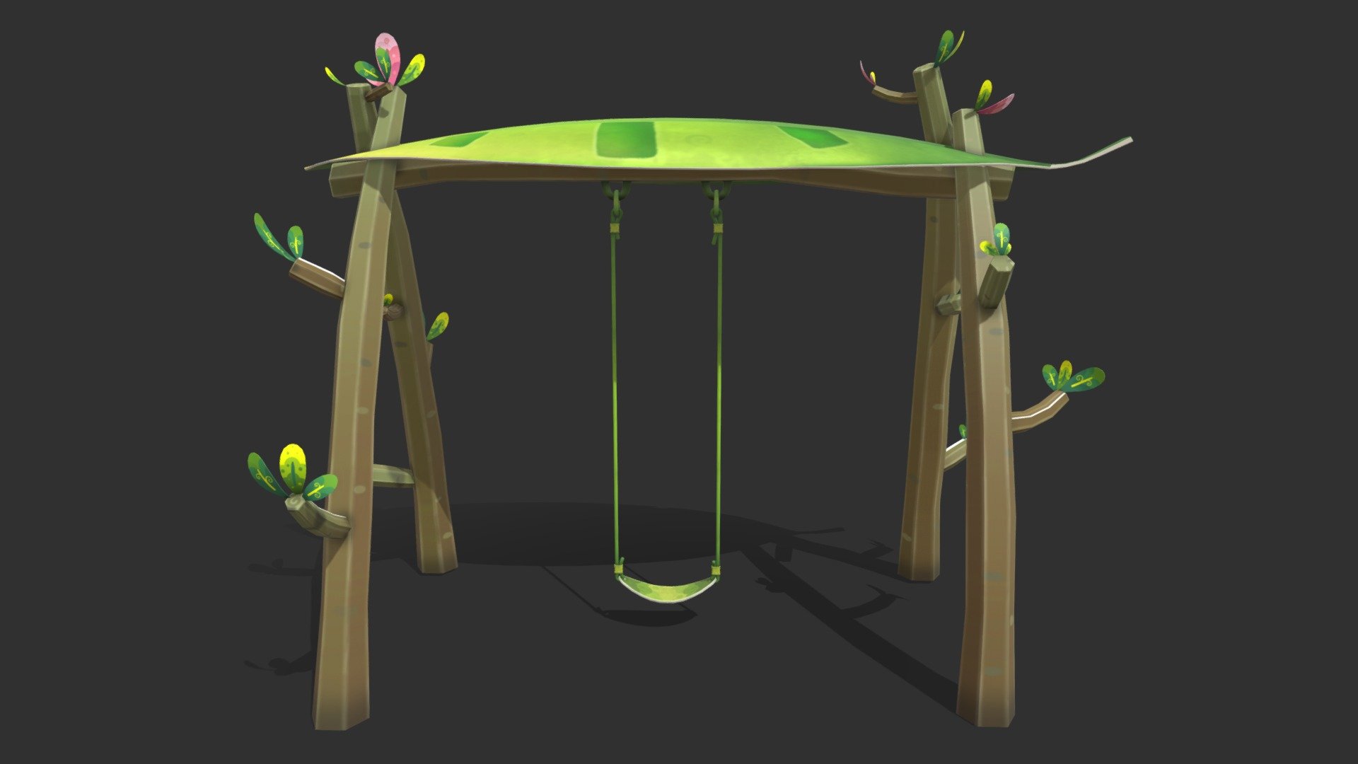 Swing - Buy Royalty Free 3D Model By Ostrich (@gohean33) [a4c03e9 ...