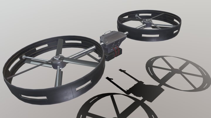 TwinFan Jetpack Model 3D Model