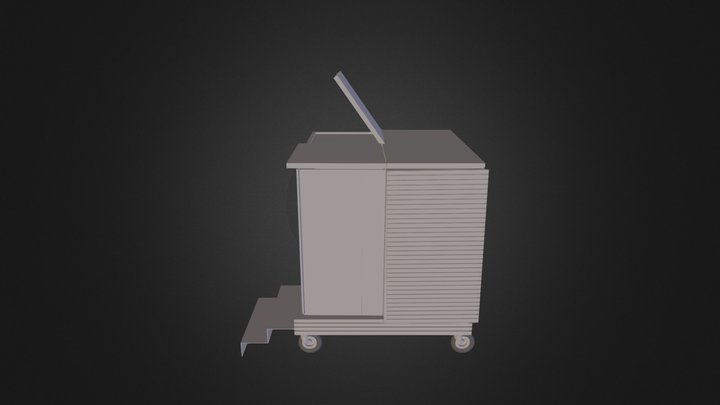 Cube Musique 3D Model