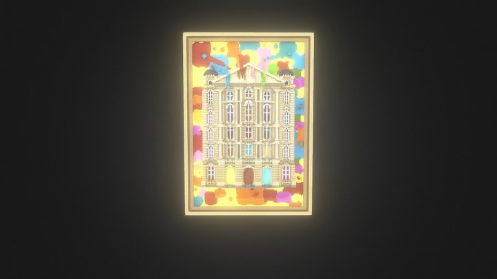 画与浮雕'多彩与黑白? 3D Model