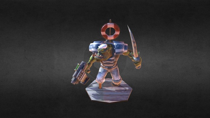 Skul Dinghey 3D Model