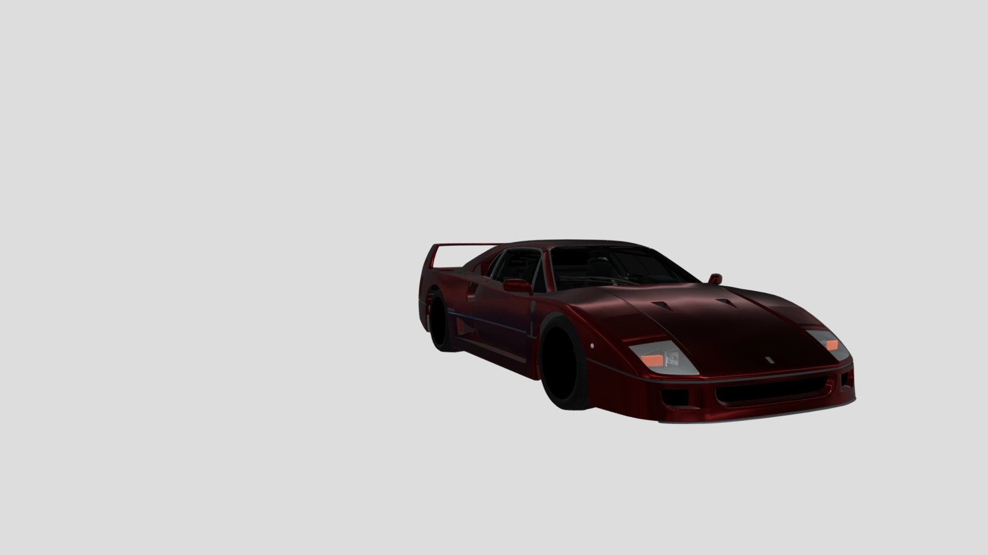 Ferrari_f40 - Download Free 3D model by Jean-llace cars ...