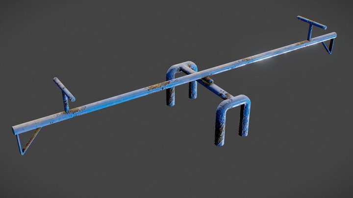 Seesaw - 445 3D Model