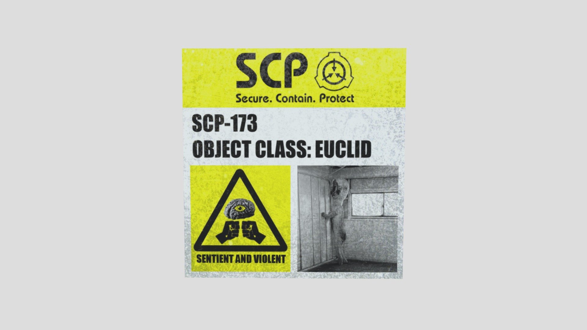 Fundação SCP BR - Item nº: SCP-173 Classe do Objeto
