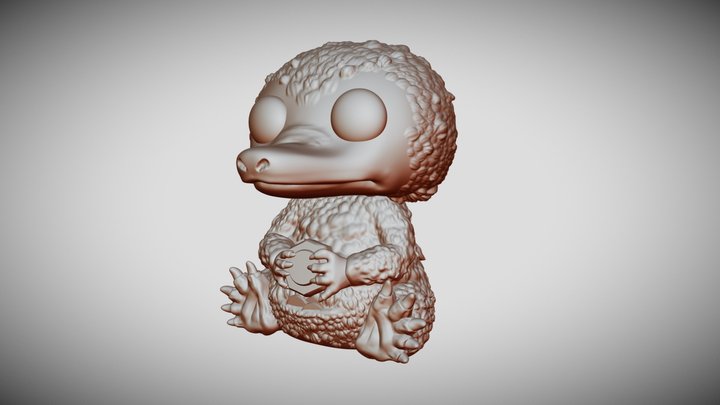 Legendary Beasts Niffler 3D Print 3D Model