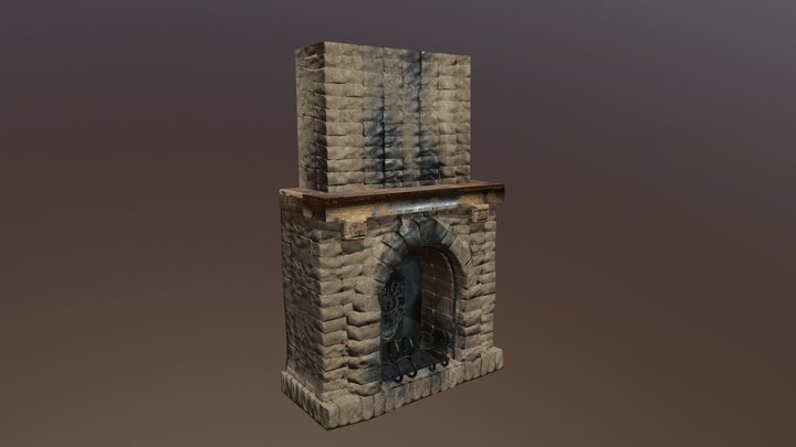ls_fireplace_v1 3D Model