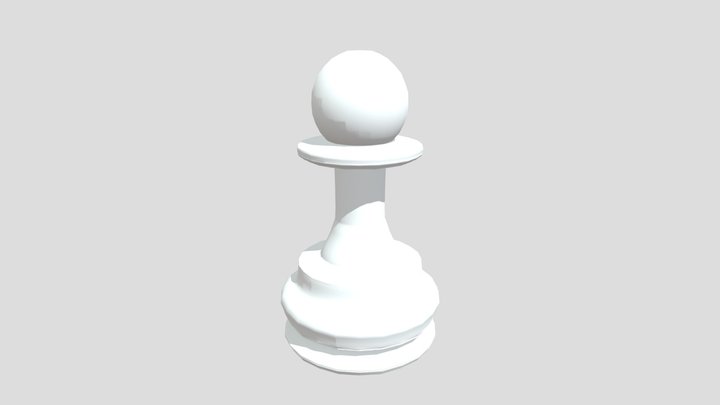 Chess pawn 3D Model