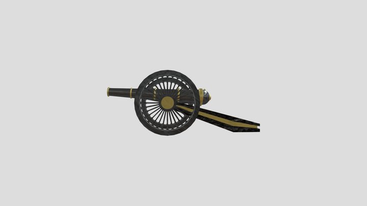 Cannon 3D Model