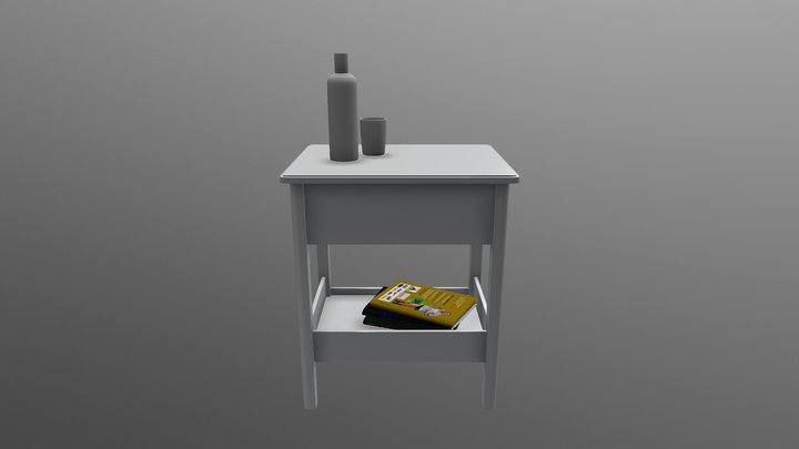 IKEA tyssedal  nightstand 3D Model