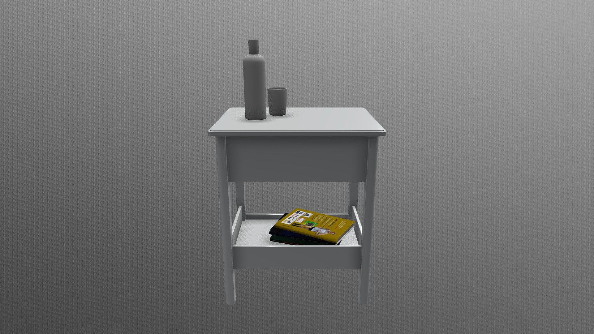 IKEA tyssedal nightstand 3D model by factor3d [a4c5a26] Sketchfab