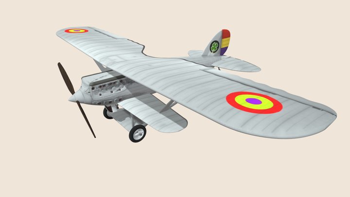 Nieuport-Delage NiD 52 3D Model