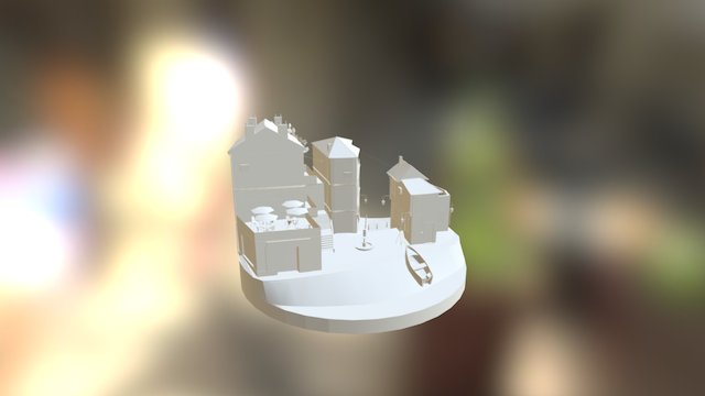 City Scene 3D Model