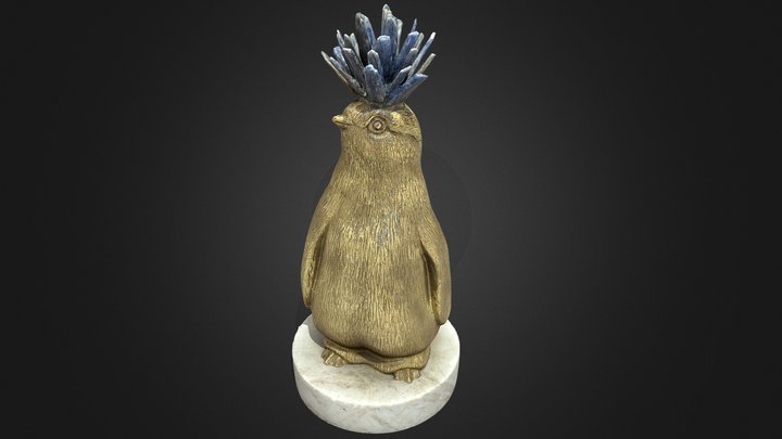 Golden_penguin 3D Model