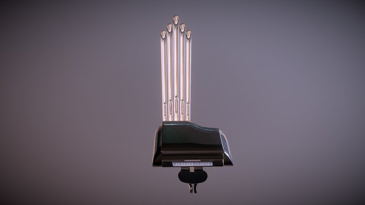Fryderyk Wieczor's Organ 3D Model