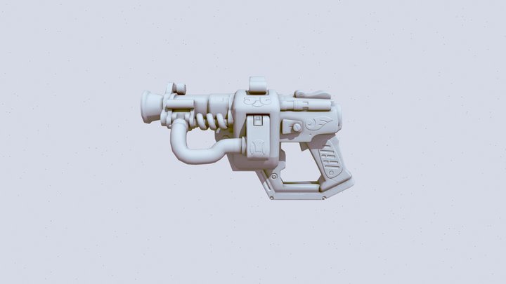 sm_gun_low 3D Model