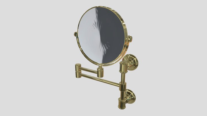 Shave Bathroom Mirror 3D Model