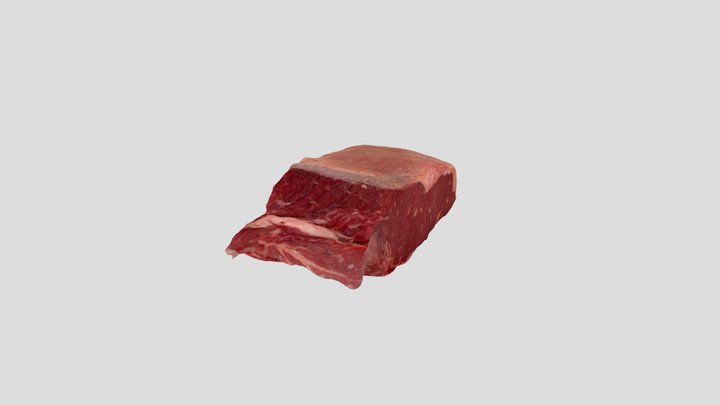 Strip Loin Roast 3D Model