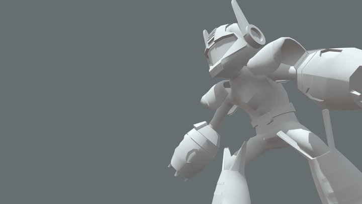 Galaxy Boy Idle 3D Model