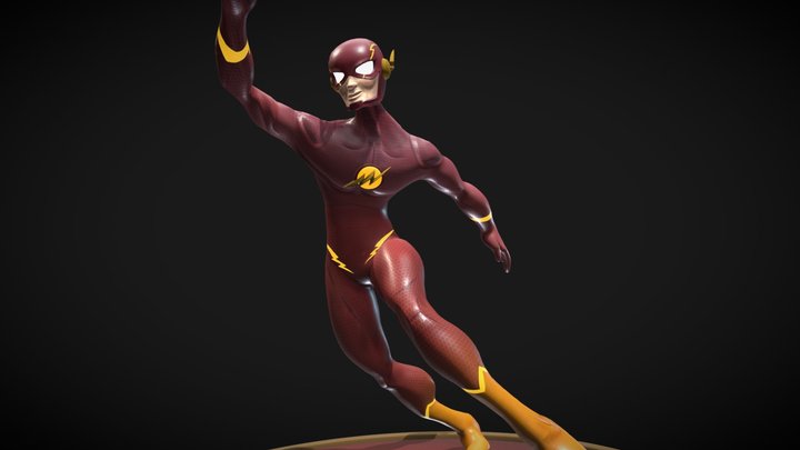 The Swift Hero - Flash 3D Model