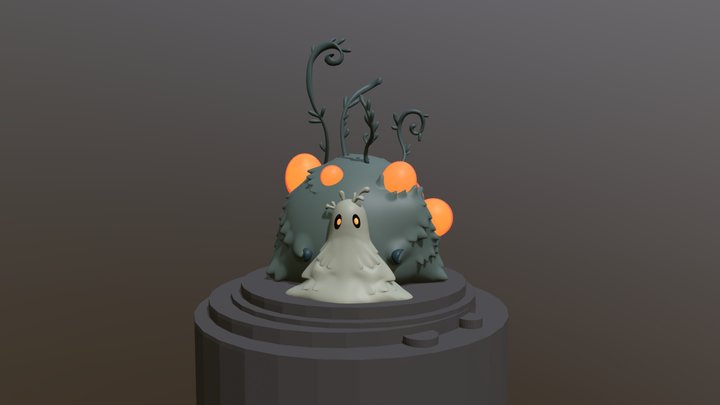 Hollow Knight NPC - Moss Prophet – Kostenloses 3D-Modell STL